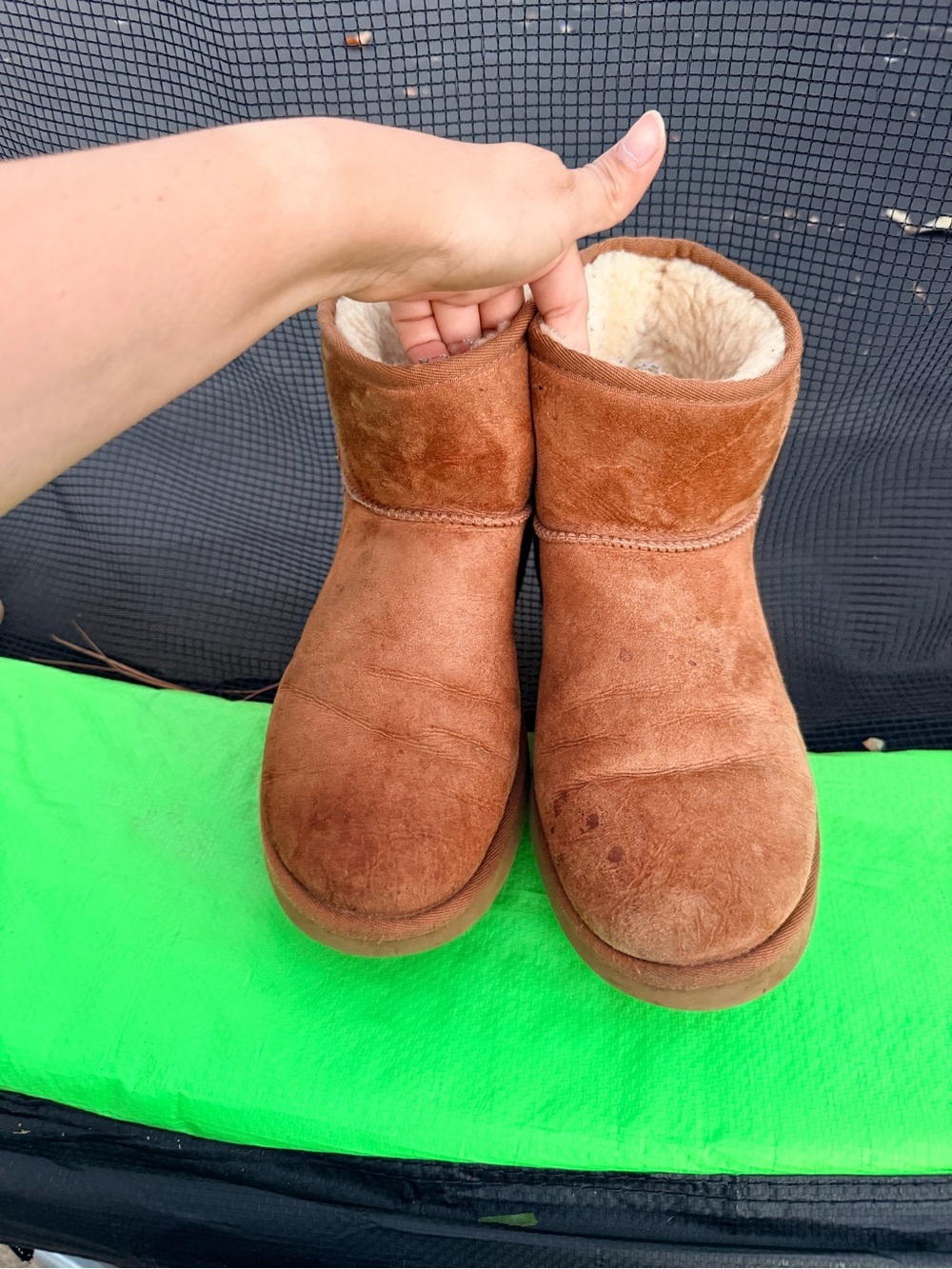 UGG womens Classic Mini Boots | Chestnut | 1002072 - Picture 2 of 9